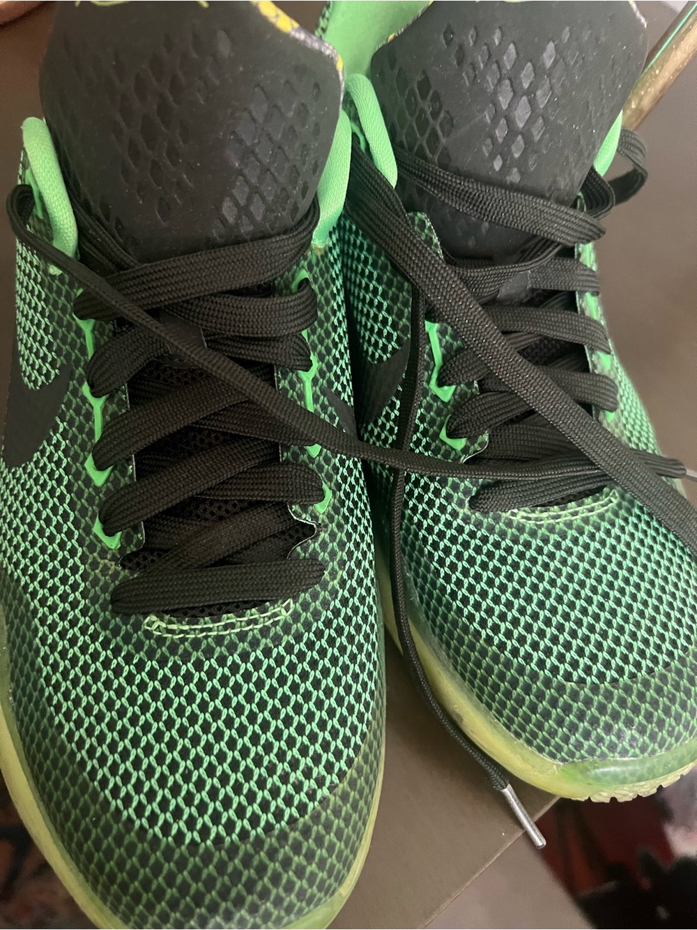 2014 Nike Kobe 10 X GS Low Vino Green